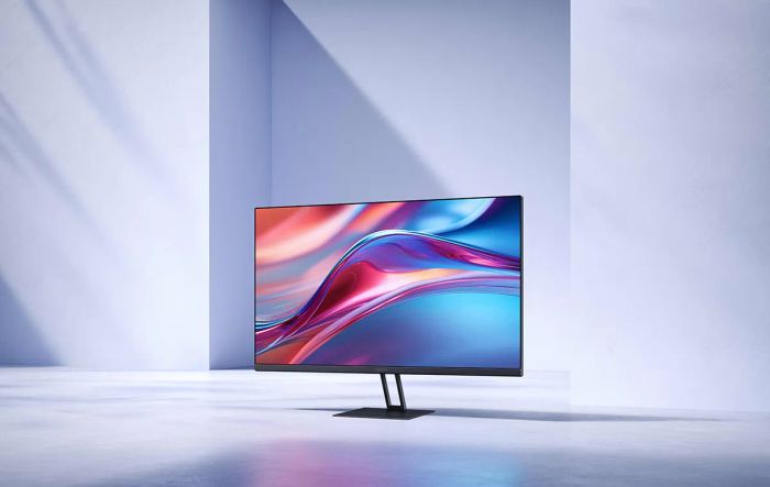 Xiaomi 2K Monitor A27Qi sở hữu thiết kế tối giản đầy tinh tế, phù hợp với nhiều không gian làm việc hiện đại.