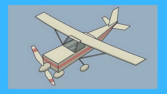 Hướng dẫn vẽ trực thăng Cessna 172 bước 3