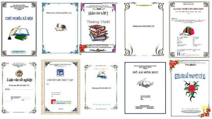 Tại sao bạn nên tải khung viền đẹp trong Word?