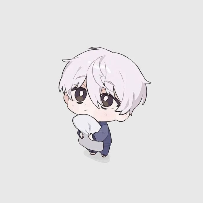 Ảnh Blue Lock chibi với vẻ cô đơn đầy cảm xúc
