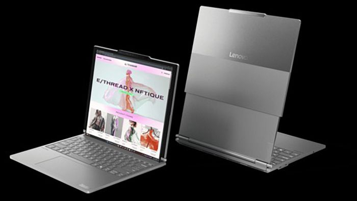 Lenovo ThinkBook Plus Gen 6 Rollable gây ấn tượng với màn hình cuộn độc đáo, cho phép người dùng mở rộng không gian làm việc từ 14 inch lên 16.7 inch chỉ bằng một động tác cuộn màn hình.