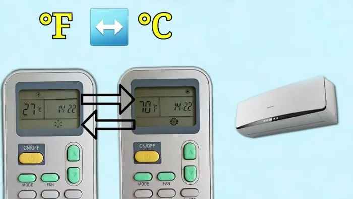 Hướng dẫn chi tiết cách chuyển đổi từ độ F sang độ C trên điều hòa Casper