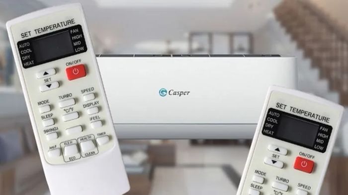 Hướng dẫn chi tiết cách chuyển từ độ F sang độ C cho điều hòa Casper