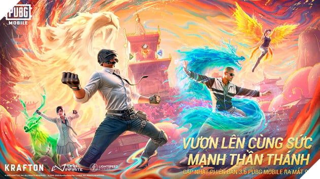 Khám Phá Tứ Linh Nguyên Tố Tại Thánh Địa Tu Tiên Trong Phiên Bản Cập Nhật PUBG MOBILE 3.6