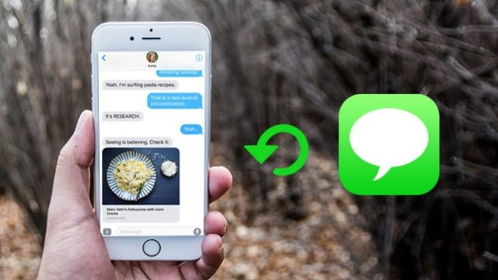 Lưu ý cần biết trước khi phục hồi iMessage đã bị xóa trên iPhone