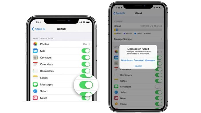Những cách khác để phục hồi iMessage bị xóa