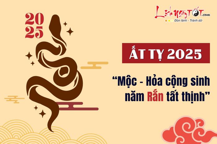 Năm 2025, Tỵ Mộc Hỏa kết hợp tạo ra sự sinh trưởng mạnh mẽ