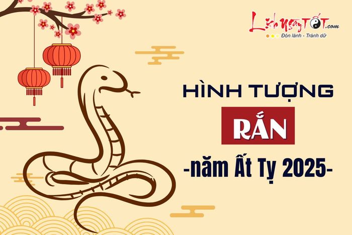 Hình ảnh con Rắn trong năm Ất Tỵ 2025