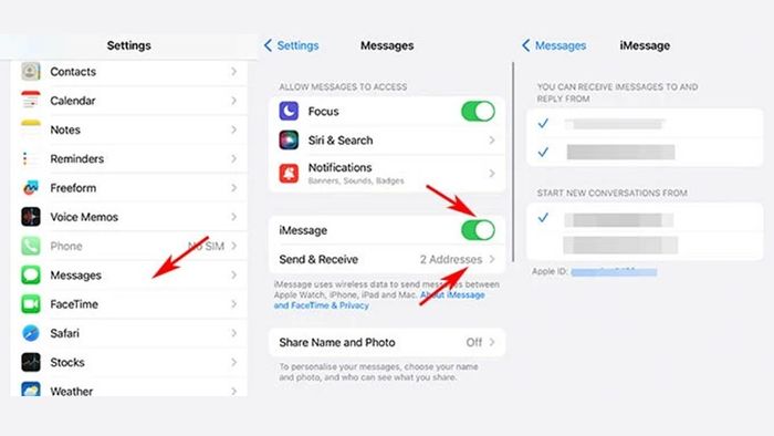 Các cách khác để phục hồi iMessage bị xóa