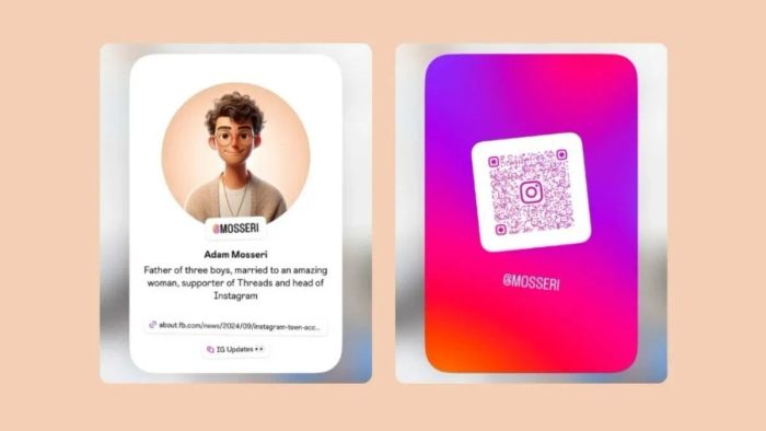 Danh thiếp cá nhân trên Instagram là một công cụ giúp bạn chia sẻ thông tin tài khoản của mình một cách hiệu quả và nhanh chóng.