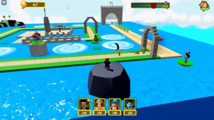 Hướng dẫn nhập mã code One Piece Tower Defense - Bước 1
