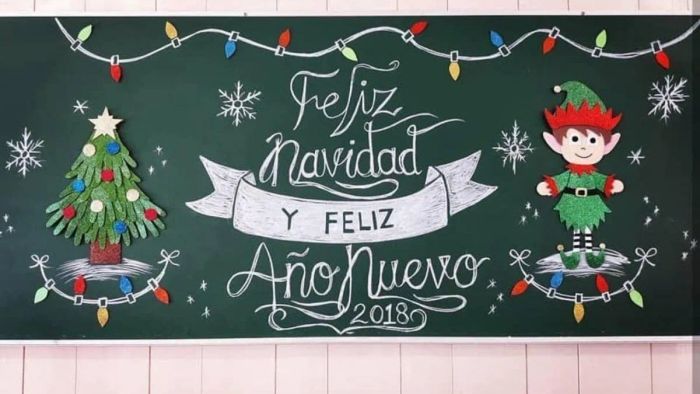 Trang trí Noel mầm non 100