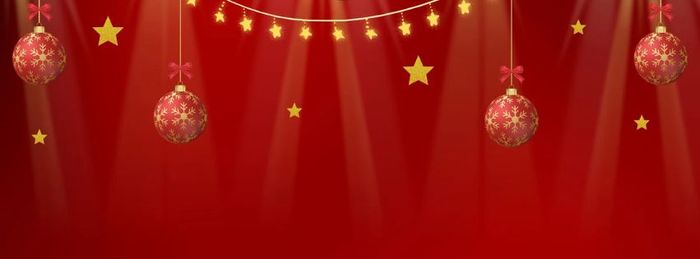 Ảnh bìa Giáng Sinh đẹp sắc đỏ cuốn hút