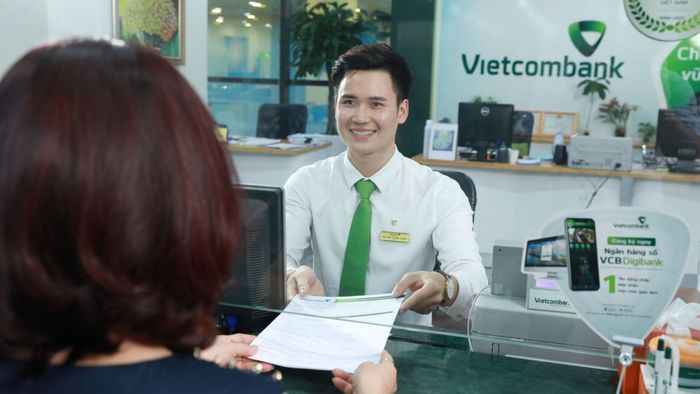Hướng dẫn cập nhật sinh trắc học Vietcombank - Thực hiện tại các điểm giao dịch Vietcombank