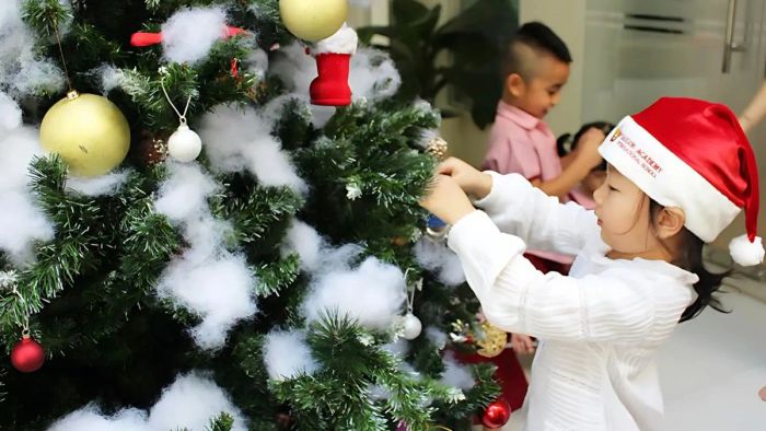 Gợi ý trang trí Noel cho lớp mầm non 9