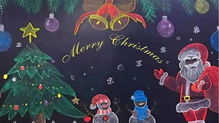 Trang trí Noel mầm non 92