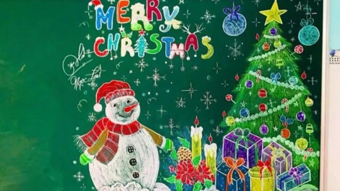 Trang trí Noel mầm non 96