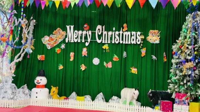 Trang trí Noel mầm non 106