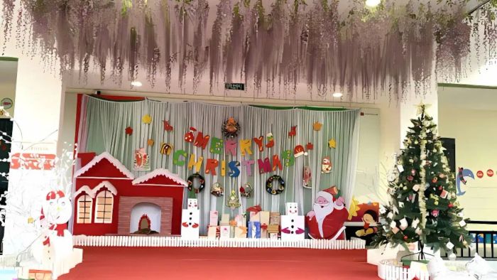 Trang trí Noel mầm non 110