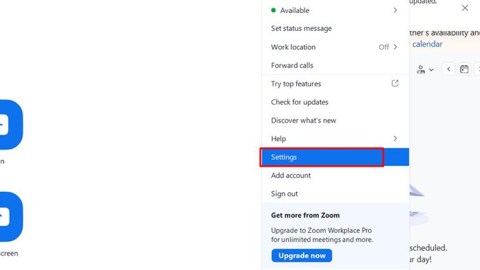 Sửa lỗi Invalid Meeting ID - Xóa bộ nhớ Cache của Zoom trên PC - Bước 2
