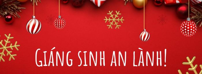 Ảnh bìa Noel dễ nhìn và đẹp cho Zalo