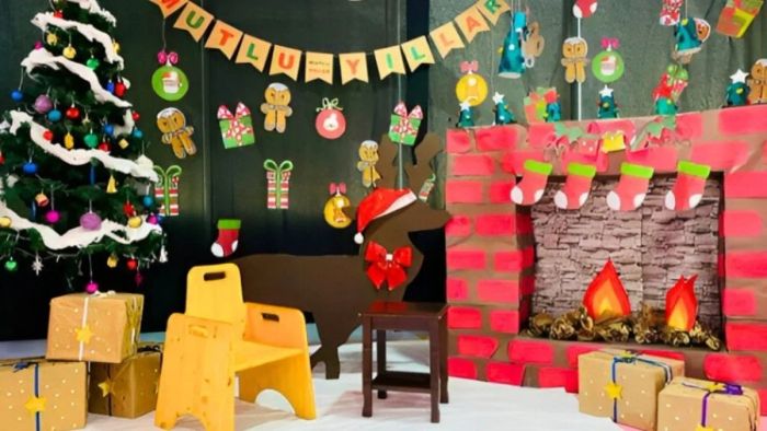 Trang trí Noel mầm non 84