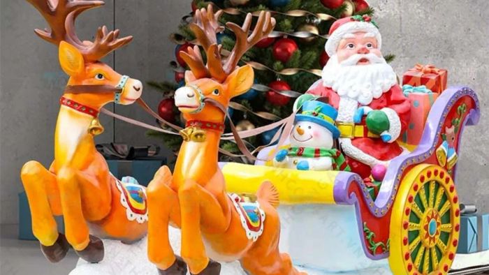 Trang trí Noel cho lớp mầm non 43