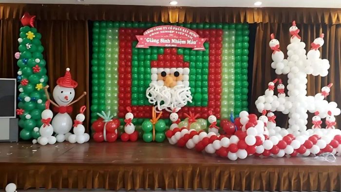 Trang trí Noel mầm non 102