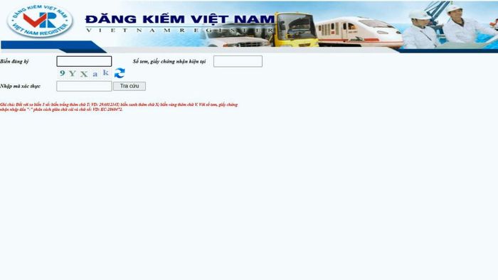 Biển số xe tỉnh nào mang mã số 21? Hướng dẫn tra cứu biển số xe ô tô tỉnh Yên Bái online: Bước 1 Truy cập trang của Cục Đăng Kiểm Việt Nam