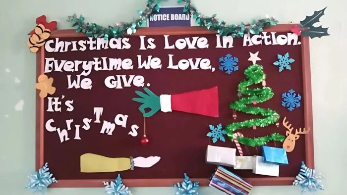 Ý tưởng trang trí Noel cho lớp mầm non 37