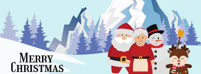 Ảnh bìa Noel dễ thương nhất dành cho trang Facebook của bạn