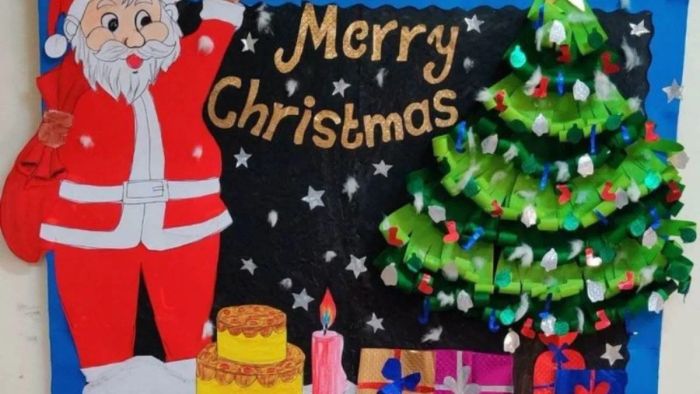 Ý tưởng trang trí Noel cho lớp mầm non 34