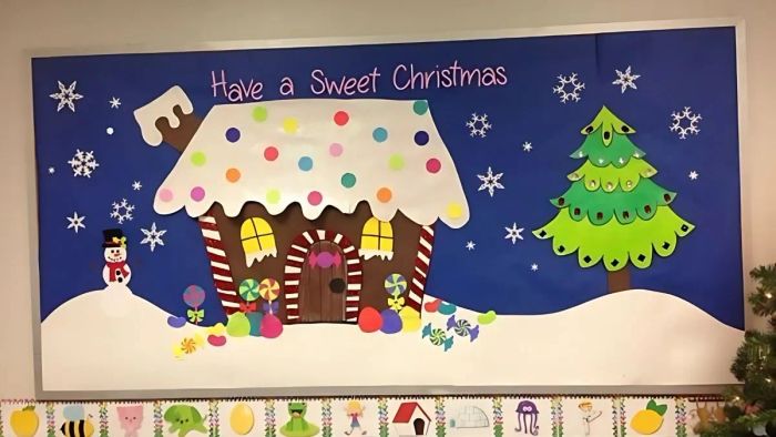 Trang trí Noel cho lớp mầm non 36