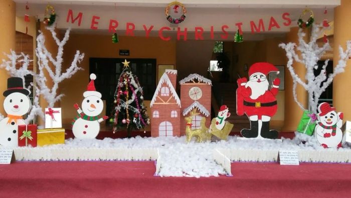 Trang trí Noel mầm non 101