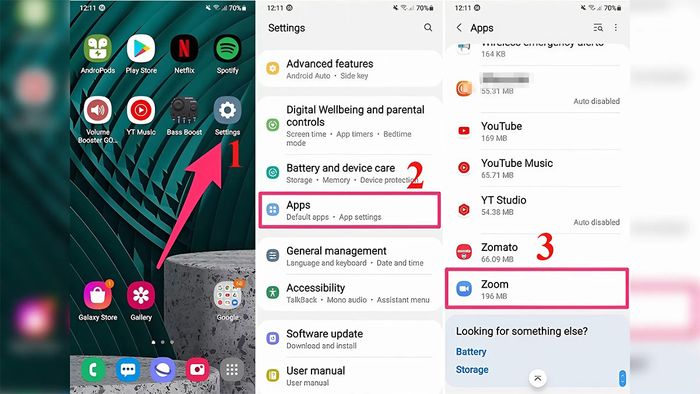 Sửa lỗi Invalid Meeting ID - Xóa bộ nhớ Cache của Zoom trên thiết bị di động