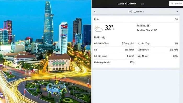 Tình hình thời tiết tại miền Nam trong dịp Tết Dương Lịch sẽ ra sao?