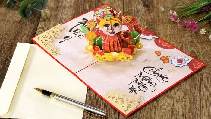 Những điều cần lưu ý khi tạo thiệp Tết