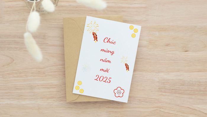 Ý nghĩa của việc tự tay làm thiệp Tết tặng người thân yêu