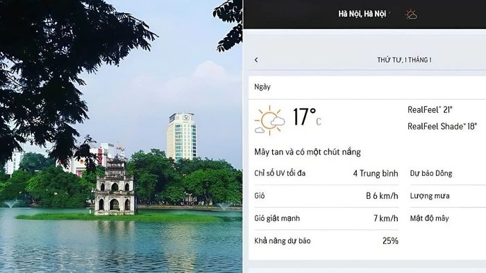 Thời tiết Tết Dương Lịch tại Hà Nội và các tỉnh miền Bắc sẽ như thế nào?