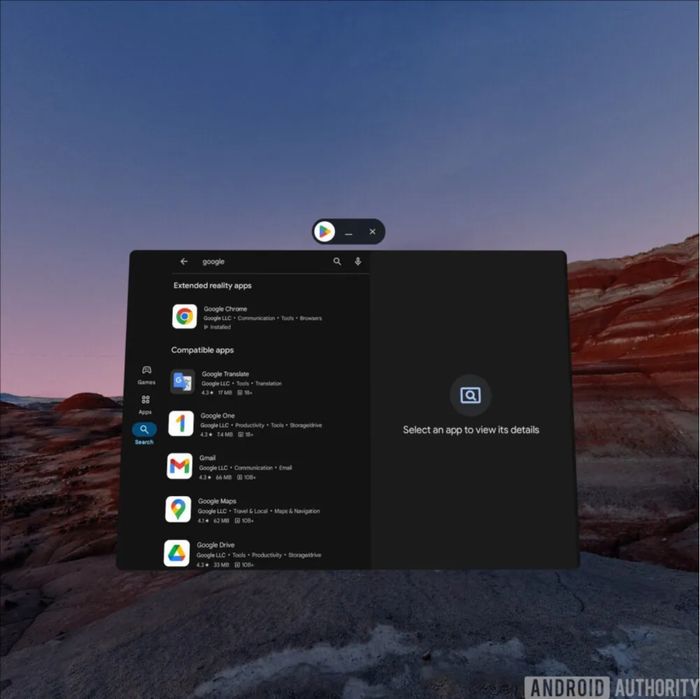 Các bức ảnh đầu tiên về giao diện của Google Android XR đã được công bố.