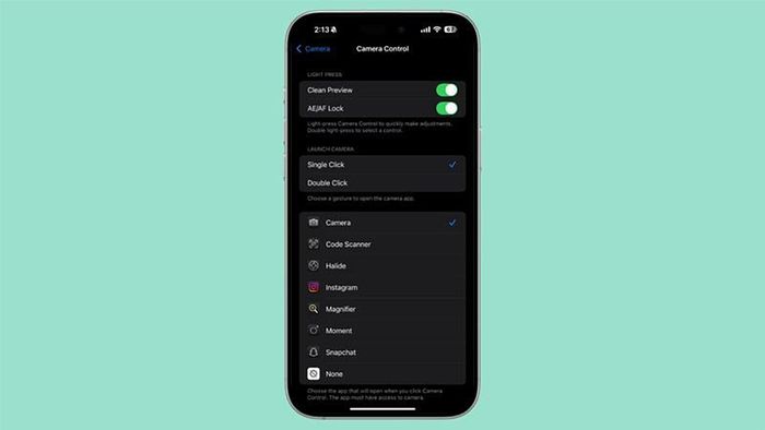 iOS 18.2 mang đến một số nâng cấp cho nút Camera Control