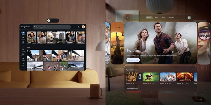 Hệ điều hành Android XR của Google sẽ cạnh tranh trực tiếp với visionOS của Apple.