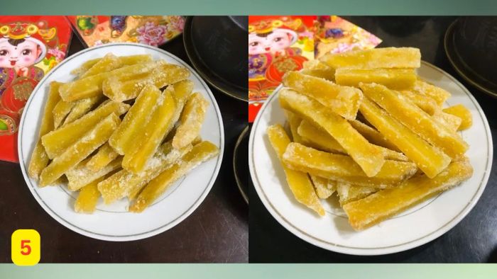 Cách làm mứt khoai lang dẻo bước 5 (Hình minh họa)