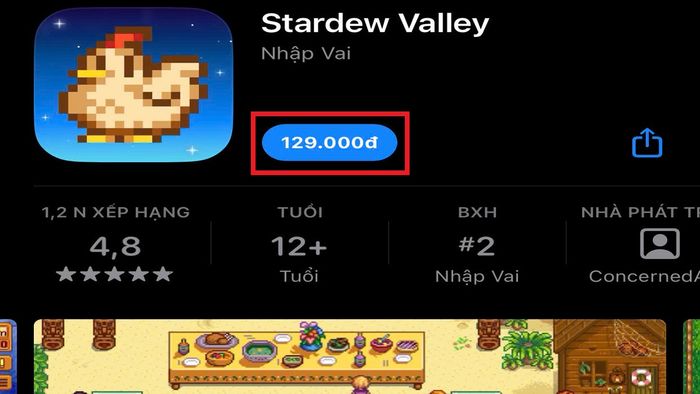Cài đặt Stardew Valley trên iPhone - bước 2