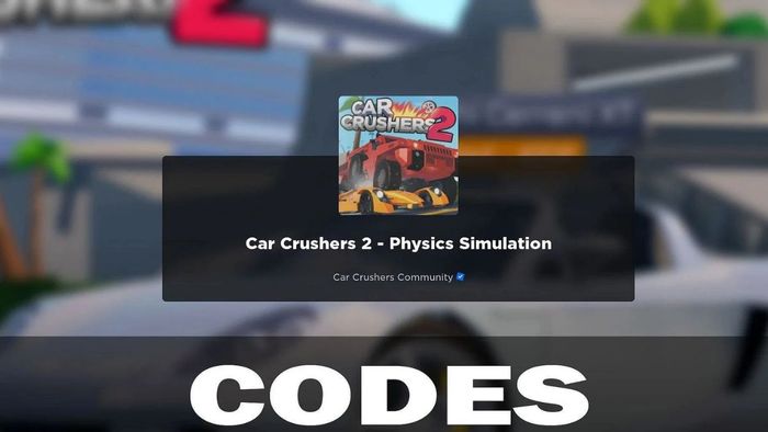 Lưu ý khi nhập mã code Car Crushers 2