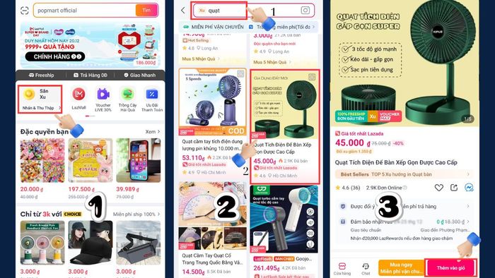 cách sử dụng xu trên Lazada - Giảm giá trực tiếp khi thanh toán đơn hàng qua xu