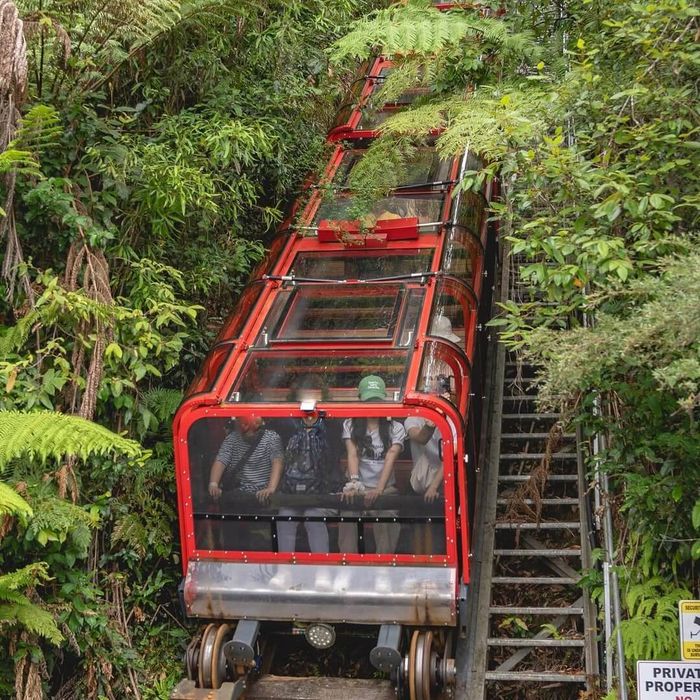 Khám phá tàu kéo Scenic World tại Khu bảo tồn Blue Mountains