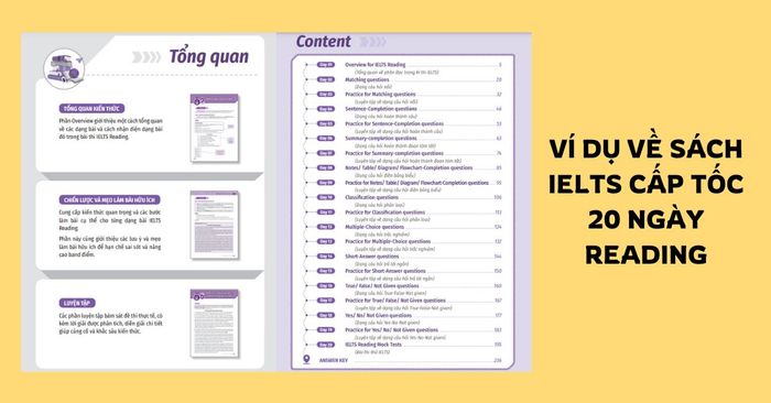 Tài liệu PDF cho phần Đọc của IELTS cấp tốc 20 ngày