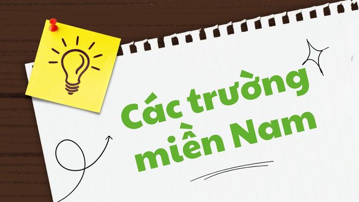 Các trường đại học tại miền Nam xét tuyển khối D