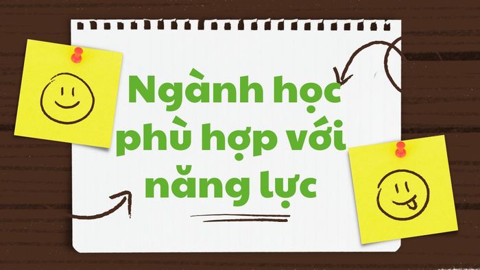 Chọn ngành học phù hợp với khả năng của bản thân